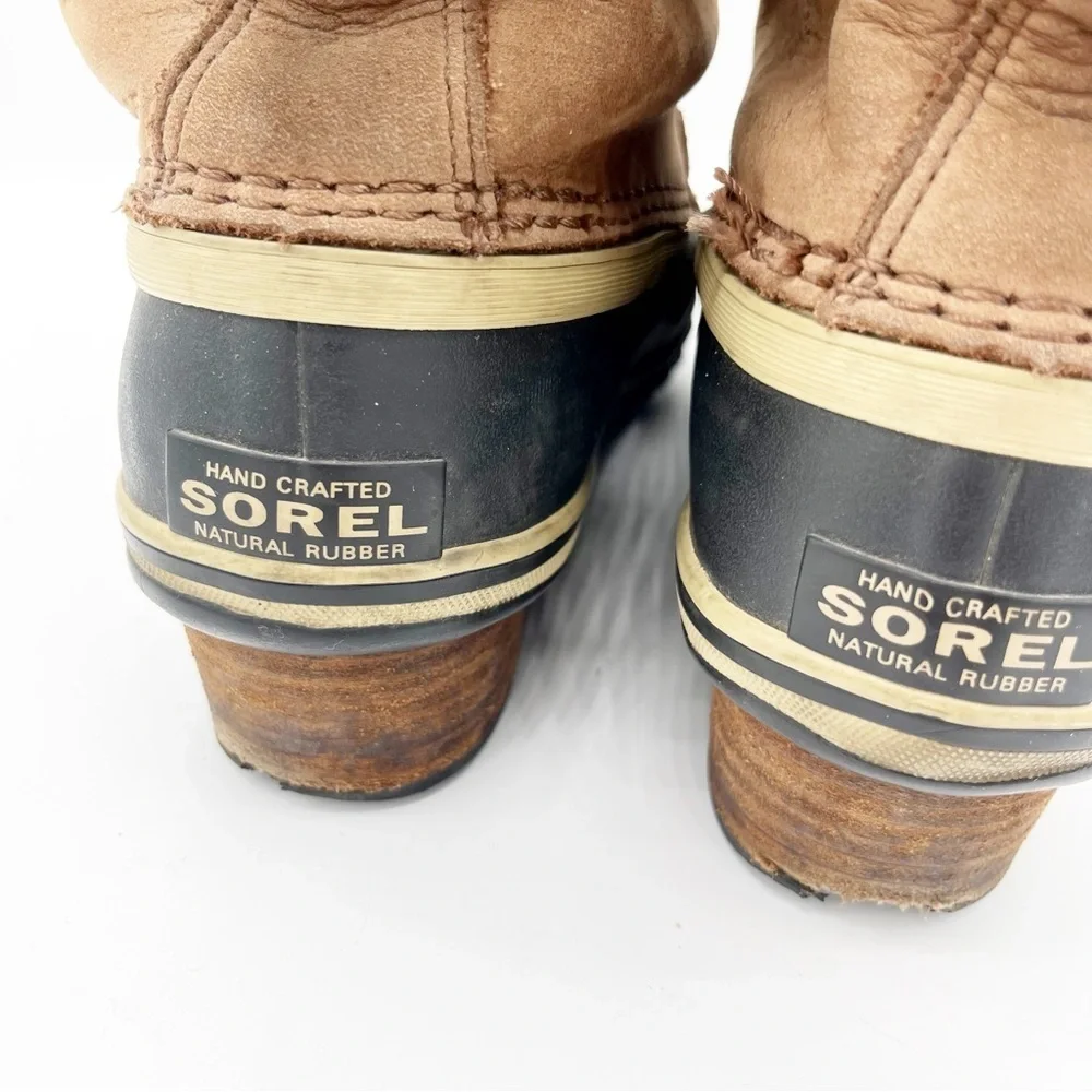 Sorel Slimpack Lace II Waterproof Boot Shoe Fleece Lining